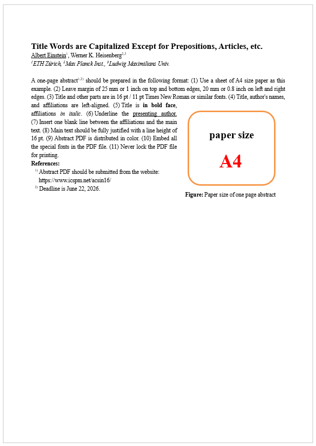 Abstract Template
